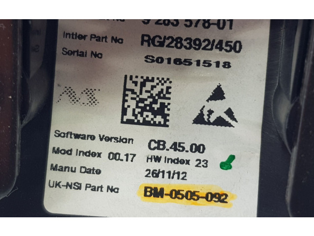 Přístrojová deska Mini Cooper Countryman R60 2012 9283578, 9325808