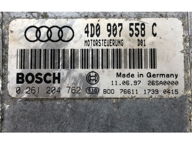 Блок управления двигателем Блок управления Audi A8 S8 D2 4D