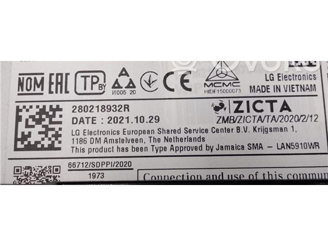 Дисплей 280218932R, 280218932R Dacia Sandero III