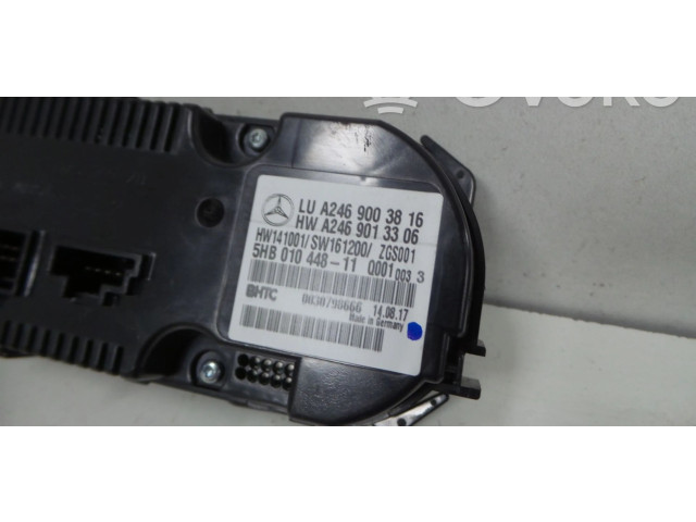 Блок управления климат-контролем A2469003816, A2469000715   Mercedes-Benz A W176