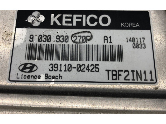 Блок управления двигателем Блок управления 39110-02450 Hyundai Getz