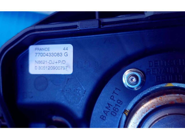 Подушка безопасности водителя 550677200E, 7700433083G Renault Scenic II - Grand scenic II