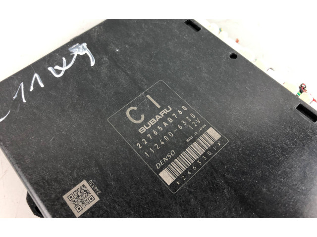 Блок управления двигателя 22765AB760   Subaru Legacy