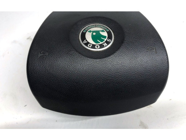 Подушка безопасности водителя 5J0880201B Skoda Fabia Mk1 (6Y)
