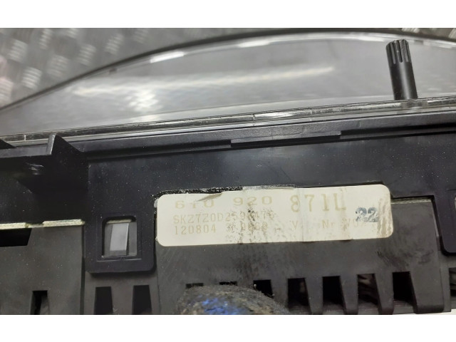 Панель приборов 6Y0920871L Skoda Fabia Mk1 (6Y)