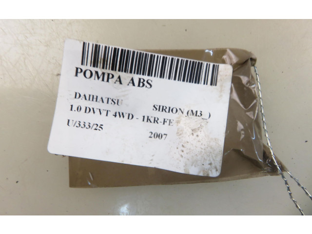 Блок АБС 89540B1010, 44510B1010 Daihatsu Sirion - года
