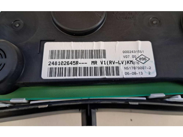 Панель приборов 248106897R Dacia Dokker