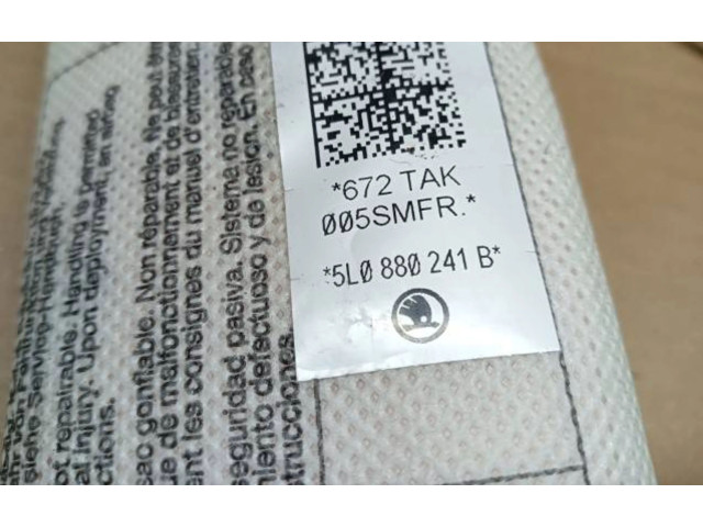 Подушка безопасности в сиденье 5L0880241B, 07041114 Skoda Yeti (5L)