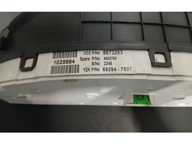 Панель приборов 8673263, 8602765   Volvo XC90       