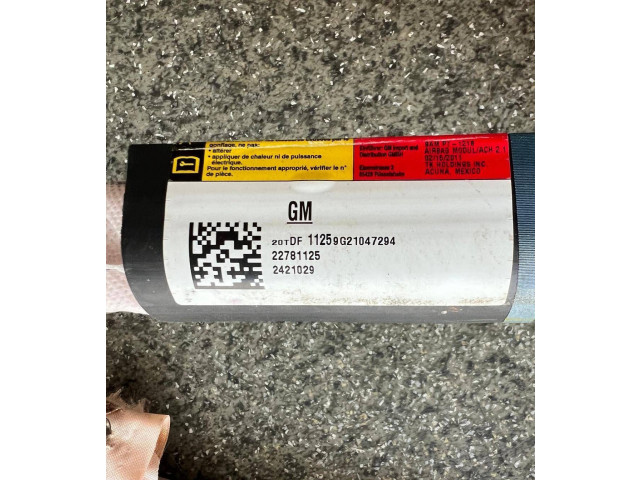 Боковая подушка безопасности 23149294, 23149293   Chevrolet Camaro