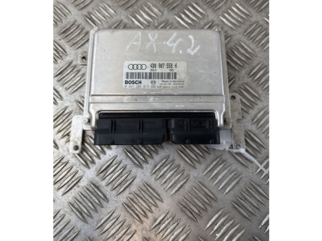 Блок управления двигателя 4D0907558H, 4D0907558H Audi A8 S8 D2 4D