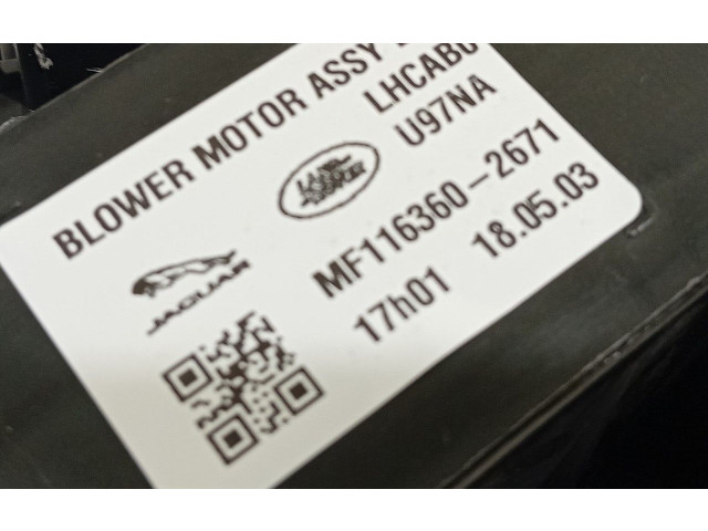 Вентилятор печки MF1163602671 Jaguar XE