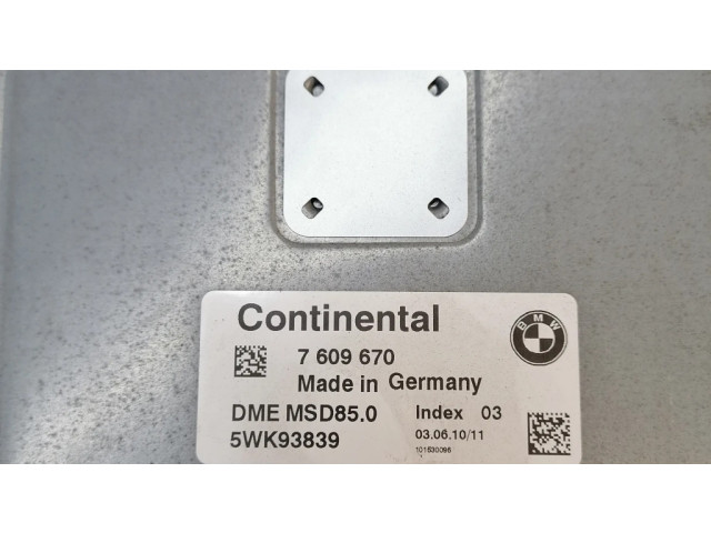 Řídící jednotka 7609670 BMW 7 F01 F02 F03 F04 2010