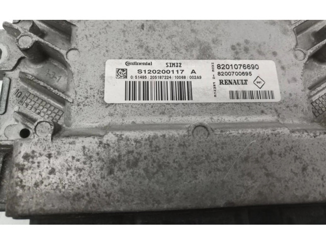 Блок управления двигателем Блок управления 8201076690 Renault Twingo II
