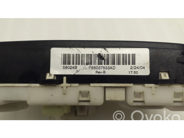 Блок управления климат-контролем P55037533AD   Jeep Cherokee