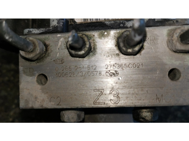 Блок АБС 0265951586, 0265251512 Subaru Forester SH 2008-2013 года