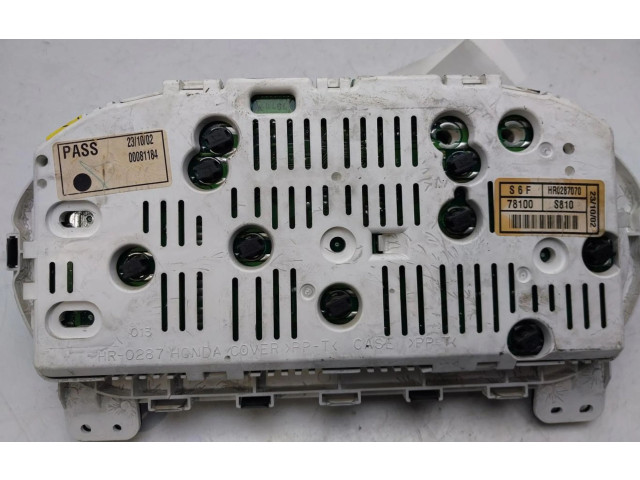 Přístrojová deska Honda Civic 78100S810