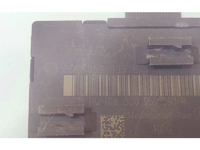Блок управления 5Q0959393E, 5Q0959393B Volkswagen Touran II