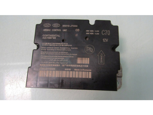 Блок подушек безопасности 95910J7000   KIA Ceed