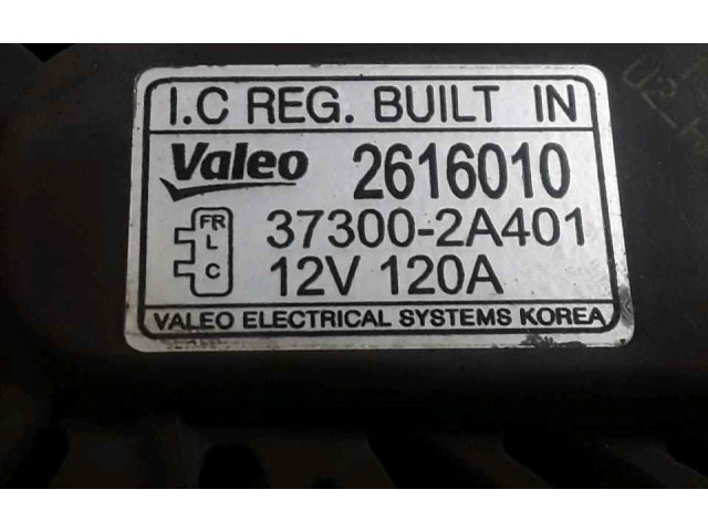 Генератор 373002A401, 20211101 KIA Rio