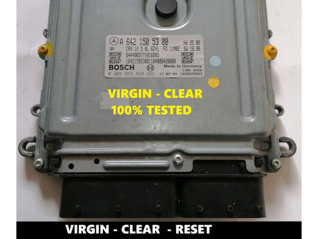 Блок управления двигателя 0281015624, A6421505300 Mercedes-Benz ML W164