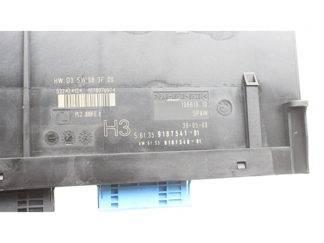 Блок комфорта 9187541 BMW Z4 E89