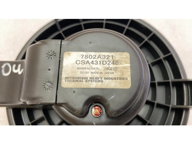 Вентилятор печки 7802A322 Mitsubishi Outlander