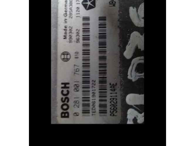 Блок управления двигателя 0281001767 Jeep Grand Cherokee (WJ)