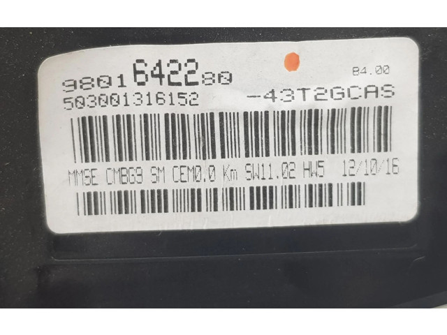 Přístrojová deska Citroen Berlingo 2008 9801642280