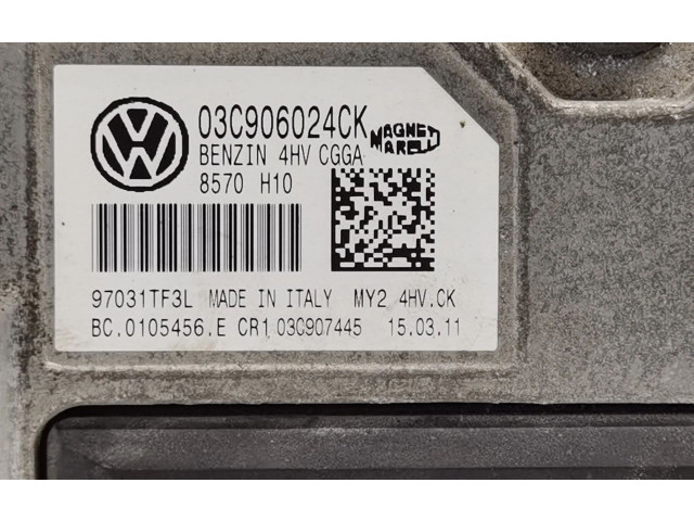 Блок управления двигателя 03C906024CK, 8570H10 Volkswagen Golf SportWagen