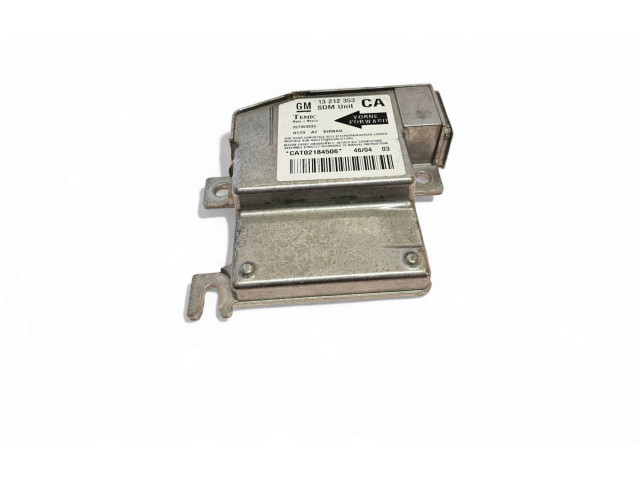 Блок подушек безопасности 13212353, 327963935 Opel Meriva A