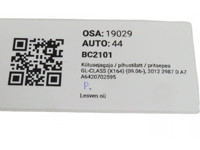 Vstřikovací lišta A6420702595, A6420702595 Mercedes-Benz GL X164 OM 642.820