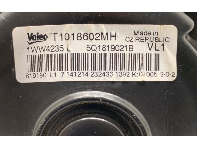 Вентилятор печки 5Q1819021B Volkswagen Golf VII