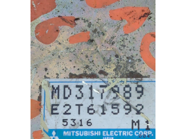 Блок управления двигателя MD317989, E2T61592 Mitsubishi Space Runner