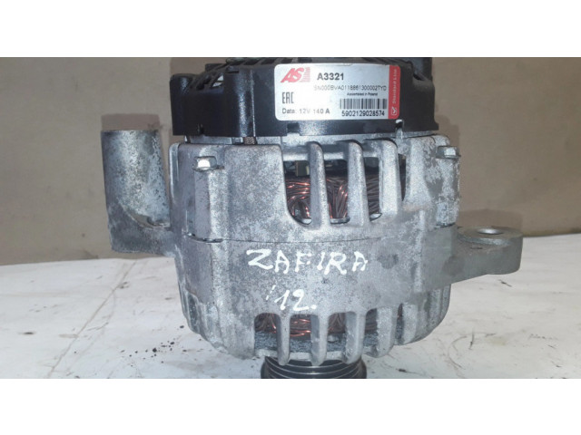Генератор 12V140A Opel Zafira C 2.0