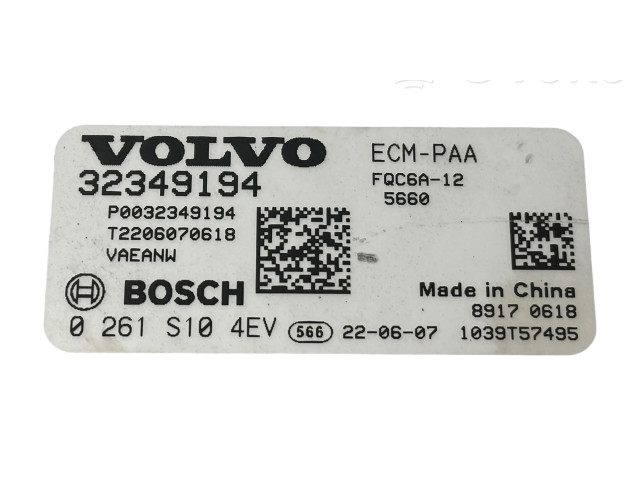 Řídící jednotka 32349194, P0032349194 Polestar 2 2022