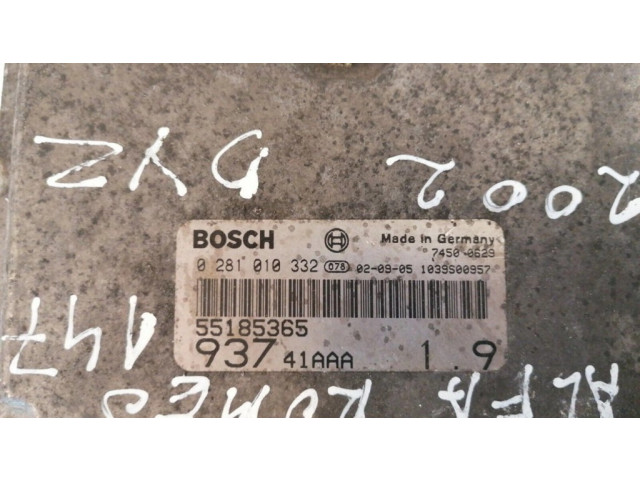 Блок управления двигателя 281010332 Alfa Romeo 147