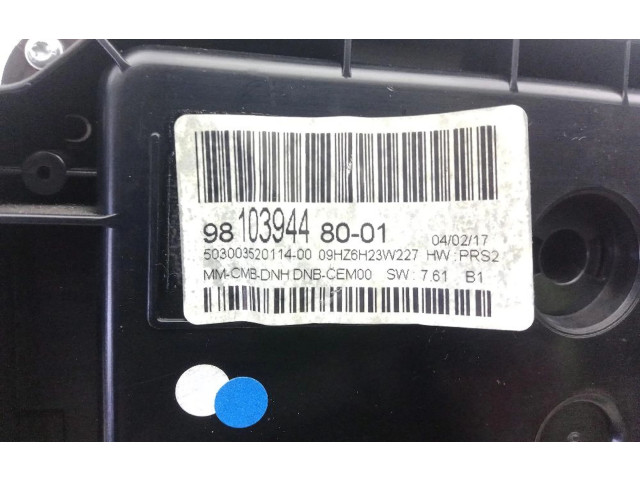 Přístrojová deska Peugeot 5008 II 2016 9810394480