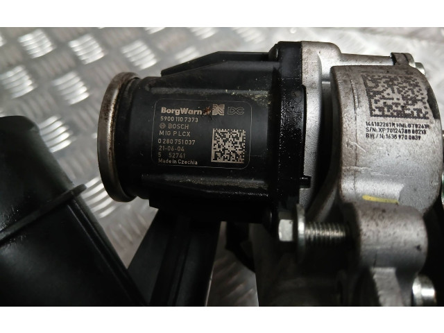  Турбина Dacia Lodgy  0280751037, 59001107373   для двигателя K9KU876      