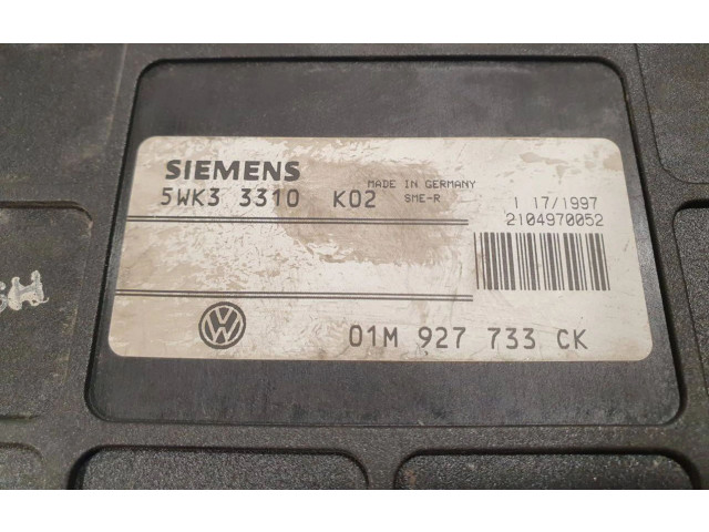 Блок управления коробкой передач 01M927733CK, 5WK33310 Audi A3 S3 8L