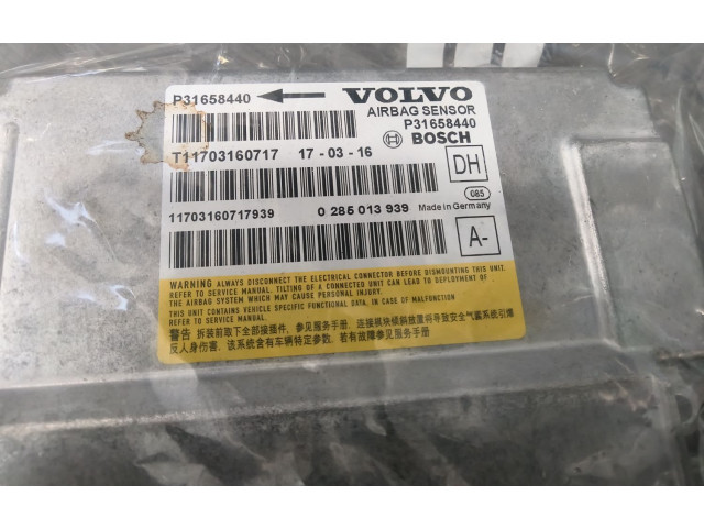 Блок подушек безопасности 31658440 Volvo S60