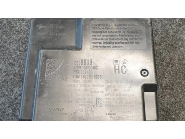 Блок управления 219800000000X, 13508008 Chevrolet Camaro