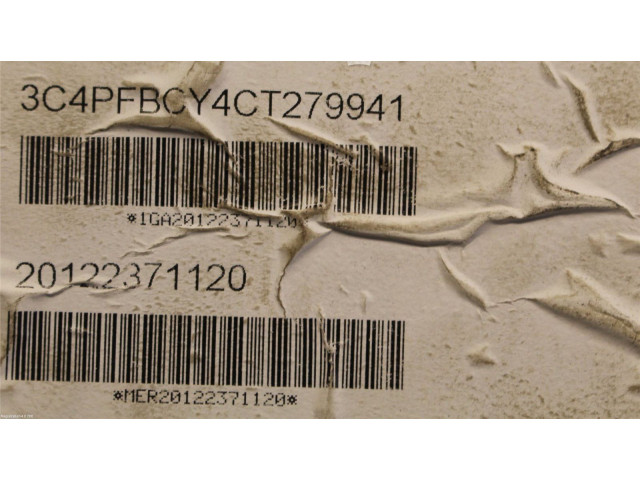 Дисплей K05064993AJ, 05064993AH Fiat Freemont