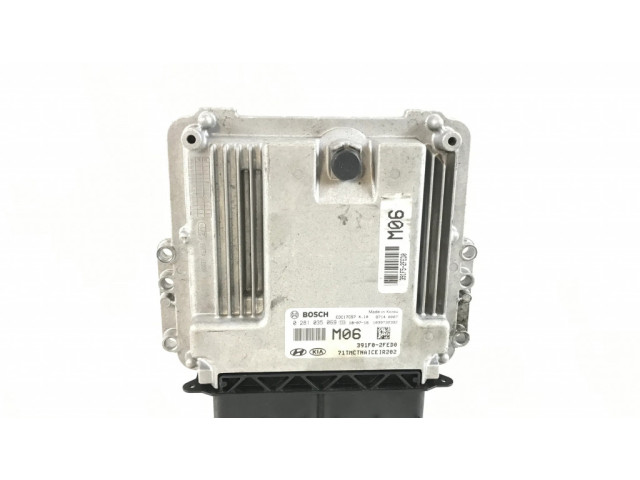 Блок управления двигателя 391F02FED0, 0281035069 Hyundai Santa Fe