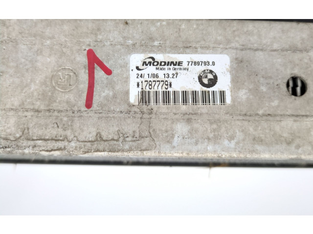 Интеркулер  77897930, 1787779   BMW X3 E83 
