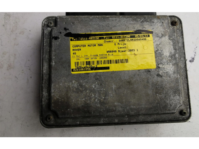 Řídící jednotka 0281001956, 0281001956 Rover 45 2004