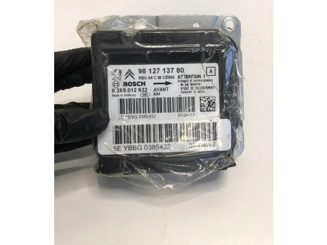 Блок подушек безопасности 9812713780, 0285012932 Peugeot 2008 I