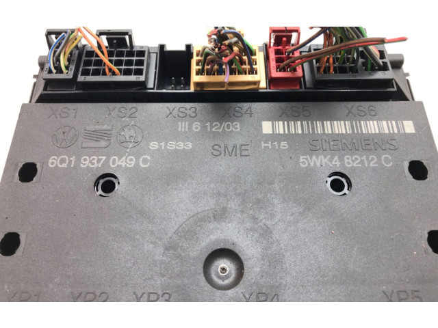 Блок комфорта 6Q1937049C Skoda Fabia Mk1 (6Y)