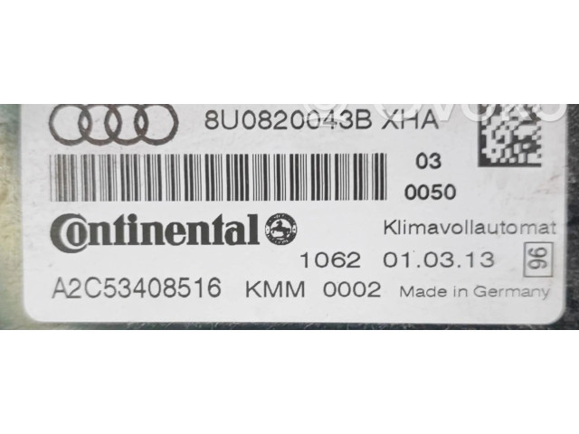 Блок управления климат-контролем    Audi Q3 8U