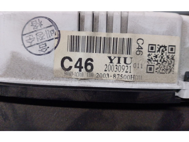 Панель приборов 940031C010, 200387500H Hyundai Getz